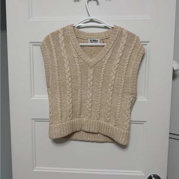 27 miles malibu knit vest - Picture 1 of 3